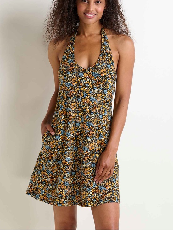 Toad&Co Dresses & Skirts - TOAD&CO Plumeria Halter Dress